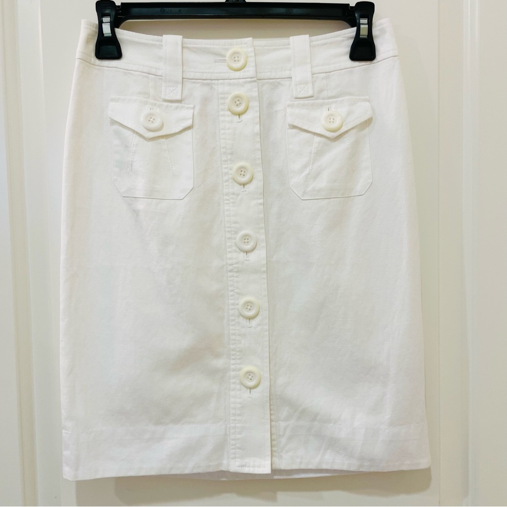 Banana Republic cotton/linen skirt
